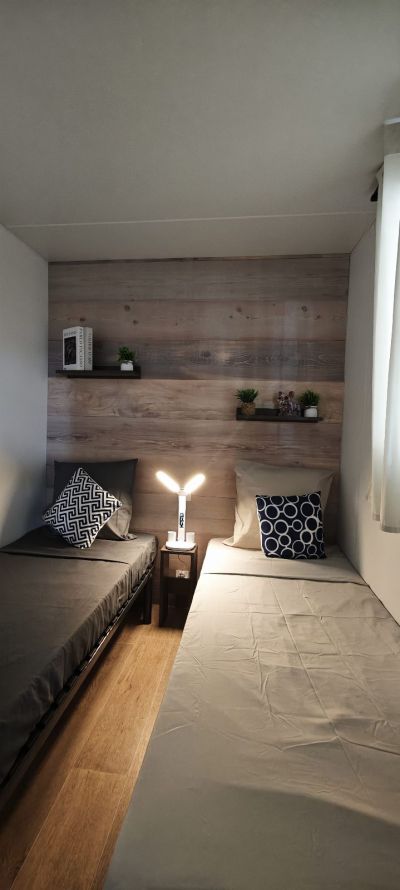 Chambre double n°1 2 lits 80x190